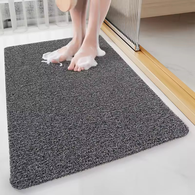 Tapis de douche antidérapant 60x100 - couleur noir onyx