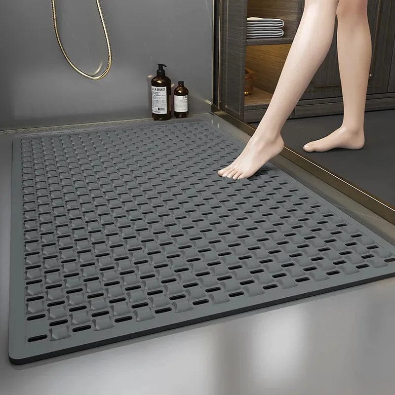 Tapis de douche antidérapant 60x80 - couleur noir onyx
