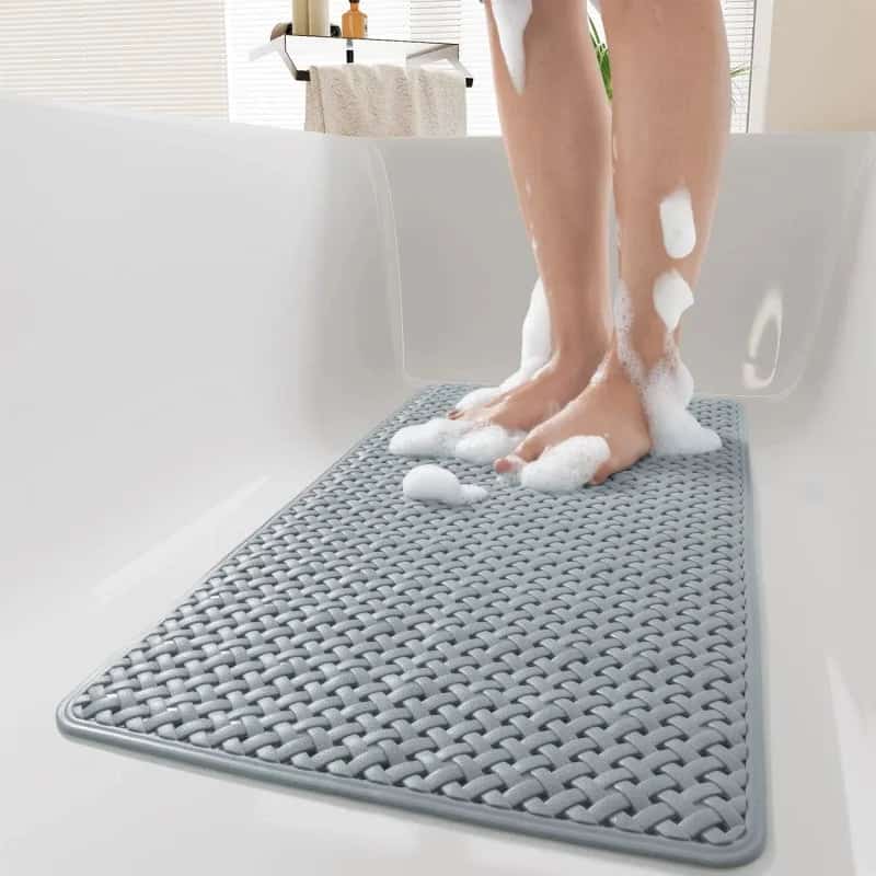 Tapis de douche antidérapant caoutchouc - vue 1