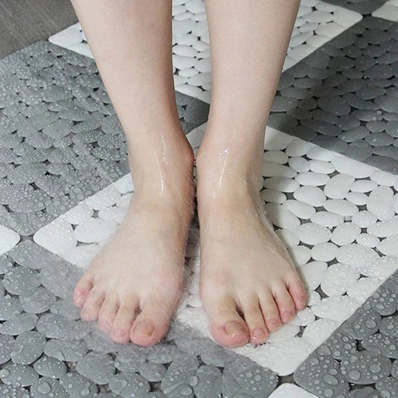 Tapis de douche antidérapant grande taille - taille 60cm × 90cm