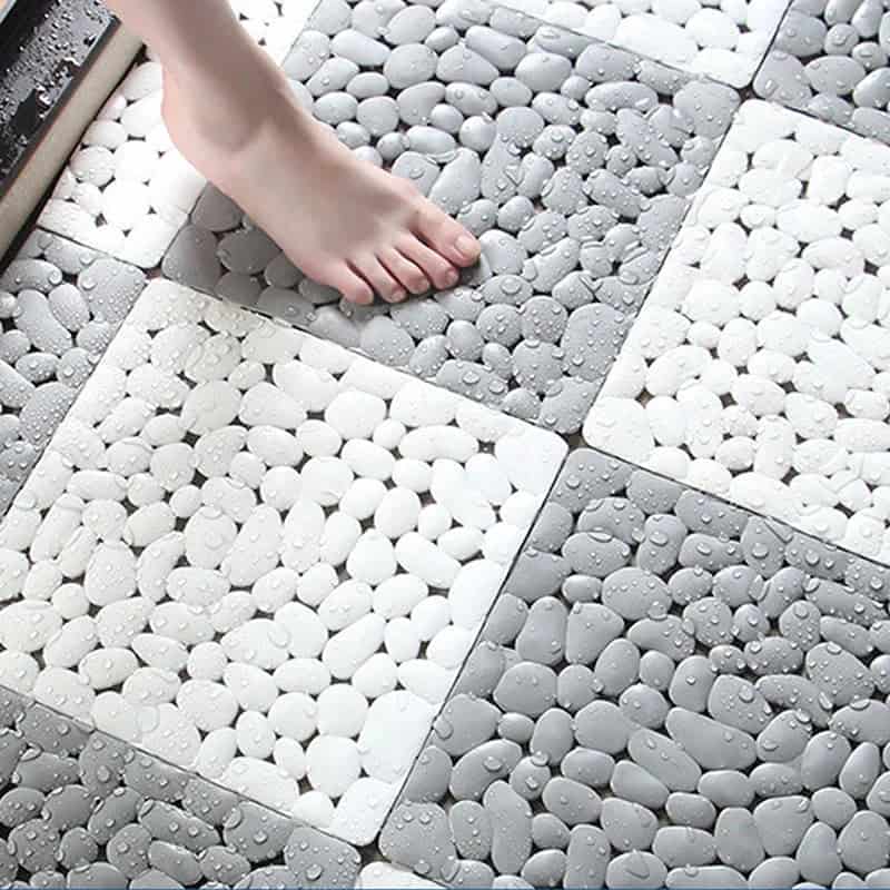 Tapis de douche antidérapant grande taille - taille 90cm × 120cm