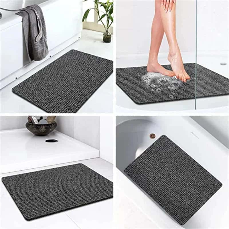 Tapis de douche antidérapant noir - vue 2