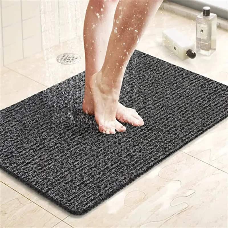 Tapis de douche antidérapant noir - vue 1