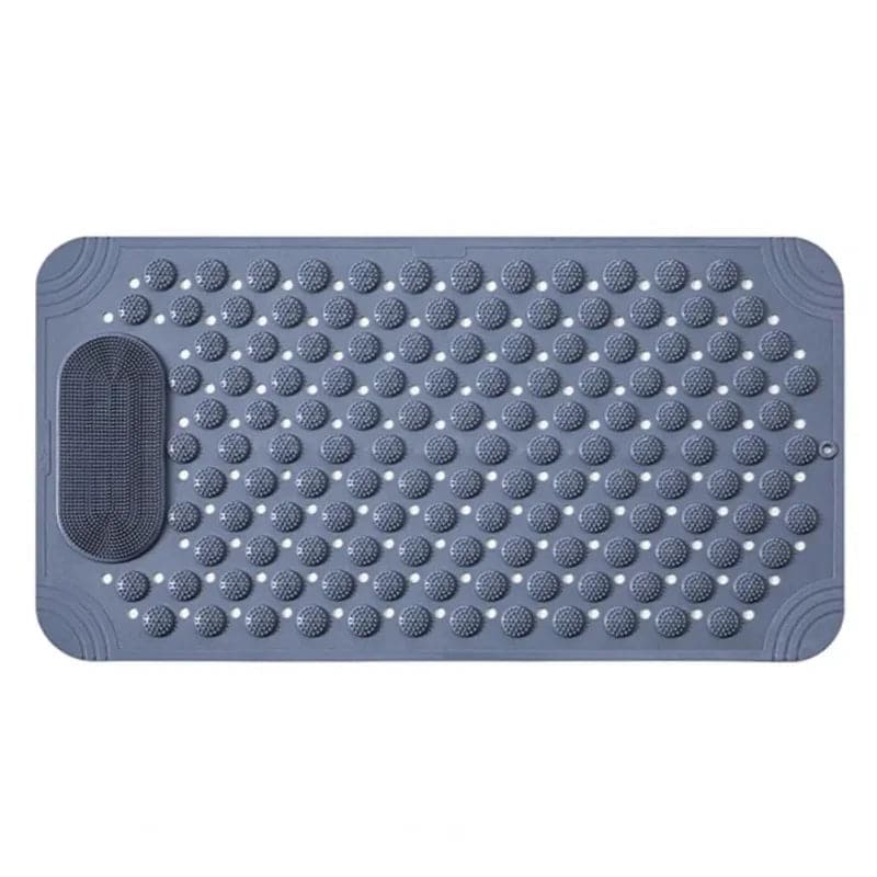 Tapis de douche antidérapant PMR handicap - couleur gris bleuté