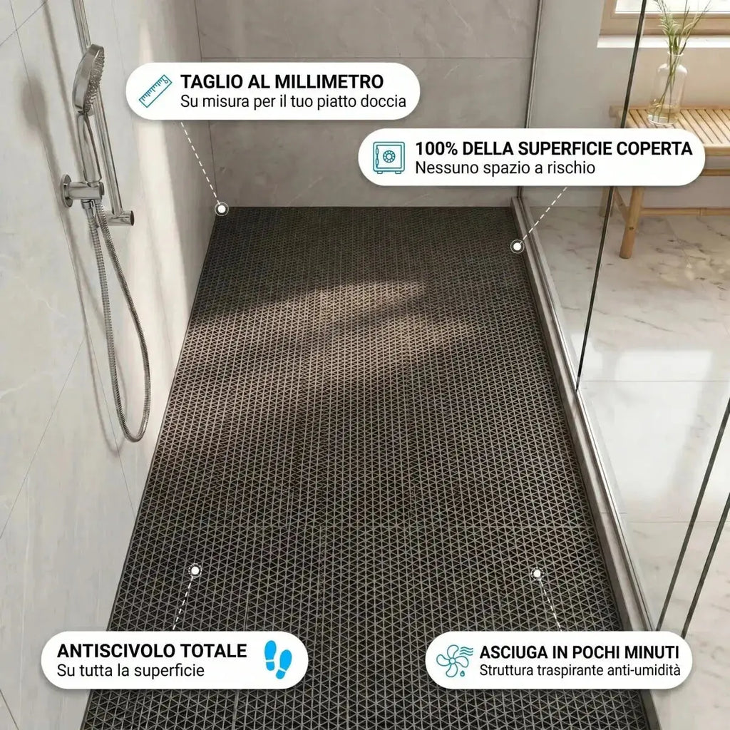 Tapis de douche antidérapant sur mesure - vue 24